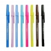 Caneta esferográfica ponta 0.7mm pop compactor cores avulsa