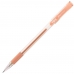 Caneta gel 1.0mm Effect Pastel laranja