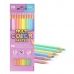 Lápis de cor multi color pastel 10 cores ecolápis