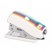 Grampeador mini para 12 fls com 830 grampos Be Nice blister