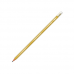 Lapis sextavado grafite HB N2 West Village com borracha dourado avulso