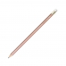 Lapis sextavado grafite HB N2 West Village com borracha rose avulso