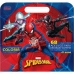 Spider-Man: Maleta álbum com folhas para colorir - Contém 68 adesivos