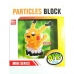 Bloco de montar Pikachu Particles Block mini séries 308 PCS - Pokémon