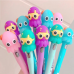 Caneta gel com led Polvo cores avulsa