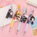 Caneta gel Anime Naruto pingente cores avulsa