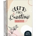 Caderno capa dura colegial sem pauta 1x1 80 fls Off White arts