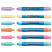 Caneta marca texto gel lilás pastel Lumini avulsa