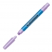 Caneta marca texto gel lilás pastel Lumini avulsa