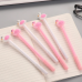 Caneta gel com led Flamingo cores avulsa