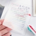Bloco notas adesivas transparente Stick Note Pet 76x76mm 50 fls