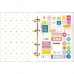 Caderno fichário colegial argolado Happy 160 fls 210x260mm