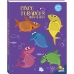 Cinco tubarões brincalhões - Livro silicone toque & sinta