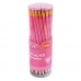  Lapis preto com borracha HB Love Pink avulso