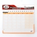 Bloco planner autoadesivo 46 fls 90g 150x203mm mensal semanal