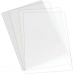 Capa pvc encadernação 0.30mm A4 210x297mm cristal line 100un