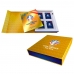 Copa América 2024: Box Premium numerado e limitado - Álbum Ouro com 50 envelopes