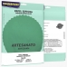 Papel A4 lamicote laminado 250g 10fls verde