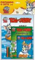 Pintando o sete com Tom & Jerry: Kit c/ 3 livrinhos