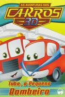 As aventuras dos carros 3D - Solapa média com 8 livros