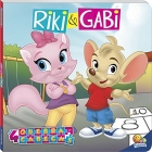 Riki & Gabi - Col. Licenciados c/ 4 quebra-cabeças