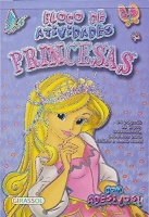 Bloco de atividades princesas: Lilás