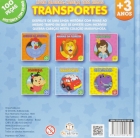 Transportes: Livro quebra-cabeça com rimas