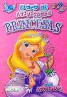 Bloco de atividades princesas: Rosa