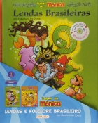 Cantinho da leitura - Kit c/ 2 livros: Lendas e folclore brasileiro - Turma da Mônica