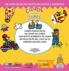 Cidade das cores: Livro de feltro