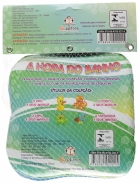O Pato e seus amigos: Livro de banho com bonequinhos de esguicho