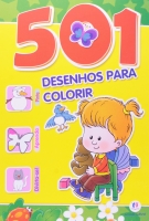 501 Desenhos para colorir: Capa Amarela e verde