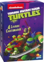 Ninja Turtles - Col. Minha maletinha de licenciados c/ 04 livros