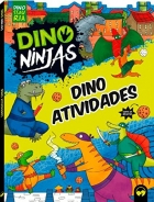 Dino atividades ninjas: Azul