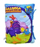 Galo carijó: Galinha Pintadinha - Livro travesseiro