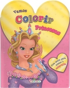 Princesas - Rosa: Col. Vamos colorir