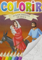 Colorir: Bíblia - Solapa média com 8 livros