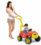 Carrinho de passeio Smart Car Vermelho com pedal - Bandeirante 461