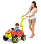 Carrinho de passeio Smart Car Vermelho com pedal - Bandeirante 461