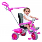 Triciclo Smart Comfort Rosa reclinável - Bandeirante - 257