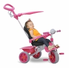 Triciclo Smart Comfort Rosa reclinável - Bandeirante - 257