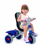 Triciclo Smart Comfort Azul reclinável - Bandeirante - 256