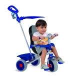 Triciclo Smart Comfort Azul reclinável - Bandeirante - 256