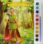Pintando as histórias clássicas: Robin Hood - Livro com aquarela