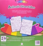 Animais divertidos - Livro com aquarela
