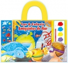 Amiguinhos do mar: Ler & colorir - Leve-me com você!