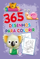 365 desenhos para colorir - Lilás
