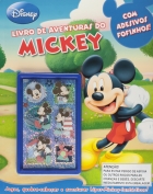Livro de aventuras do Mickey - Com adesivos fofinhos
