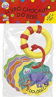 Zoológico: Livro-chocalho do bebê