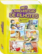 Meu livro estojo de filhotes - Box com 6 livrinhos cartonados